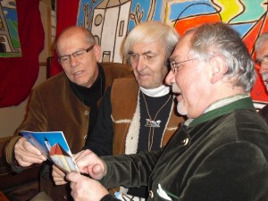 Gaudnek, Prof. Liebhart und Schultes