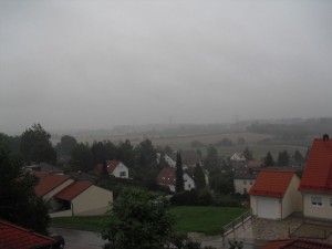 Regen in Altomünster